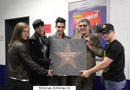 Tokio Hotel au obtinut "Walk Of Fame" - Asa cum am zis TH au obtinut "Walk Of - ♥T0K!0~H0T3L♥